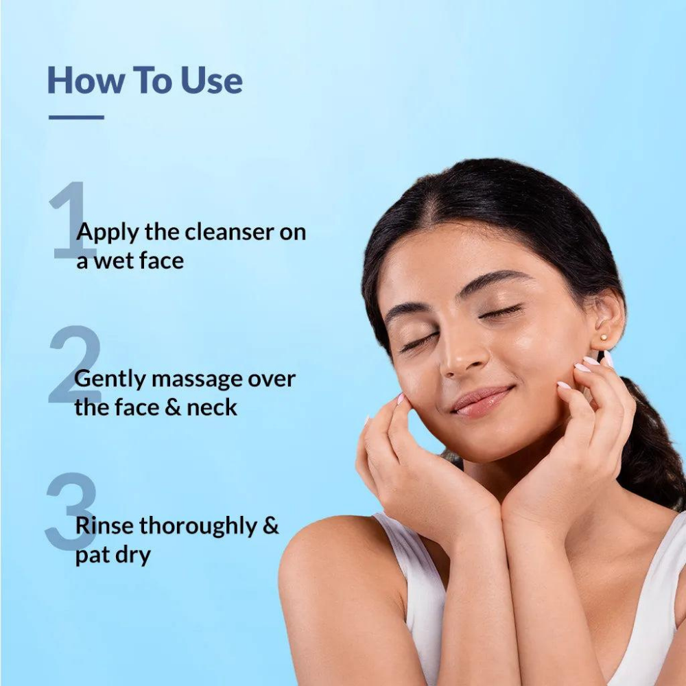 Salyzap Salicylic Acid Face Wash for Acne-Prone Skin, Soap-Free Daily Cleanser, 60g
