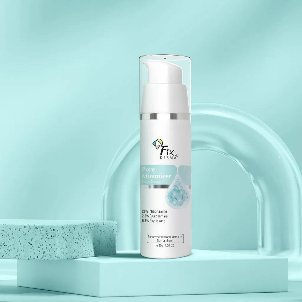 Pore Minimizer Face Serum 30g Pack of 2 | 20% Niacinamide for Minimizing Enlarged Pores Over Time